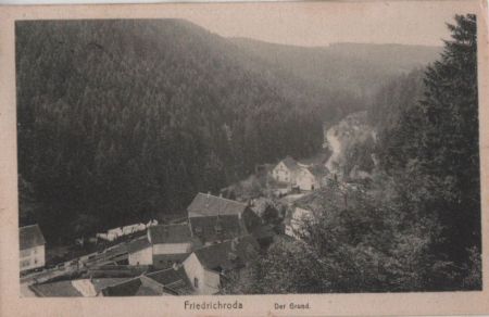 Friedrichroda - Der Grund - 1921 Friedrichroda - Der Grund - 1921