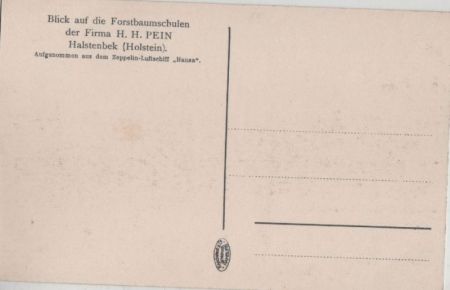 Halstenbek, Holstein - Aufnahme aus Zeppelin Halstenbek, Holstein - Aufnahme aus Zeppelin