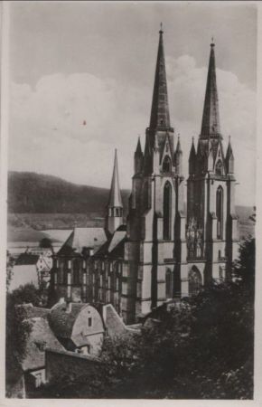 Marburg - St. Elisabethkirche - ca. 1960 Marburg - St. Elisabethkirche - ca. 1960