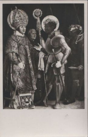 Matthias Grünewald - Die hin. Mauritius und Erasmus - ca. 1955 Matthias Grünewald - Die hin. Mauritius und Erasmus - ca. 1955