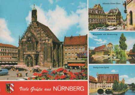 Nürnberg, Mittelfranken - u.a. Heilig-Geist-Spital - 1987 Nürnberg, Mittelfranken - u.a. Heilig-Geist-Spital - 1987