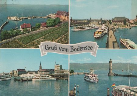 Bodensee - mit 4 Bildern - 1964 Bodensee - mit 4 Bildern - 1964