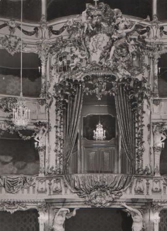 Kürfürstenloge im Residenztheater München - ca. 1965 Kürfürstenloge im Residenztheater München - ca. 1965