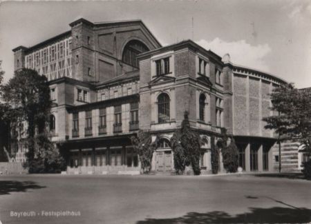 Bayreuth - Festspielhaus - 1976 Bayreuth - Festspielhaus - 1976