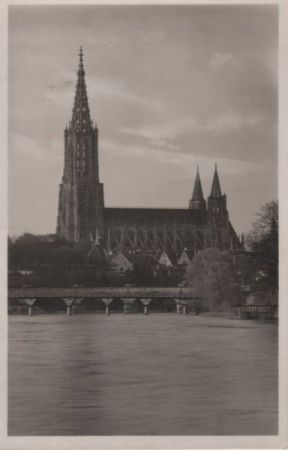 Ulm - Blick auf das Münster - ca. 1955 Ulm - Blick auf das Münster - ca. 1955