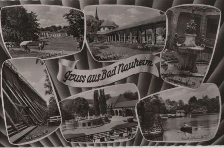 Bad Nauheim - u.a. Trinkkur-Anlage - 1965 Bad Nauheim - u.a. Trinkkur-Anlage - 1965