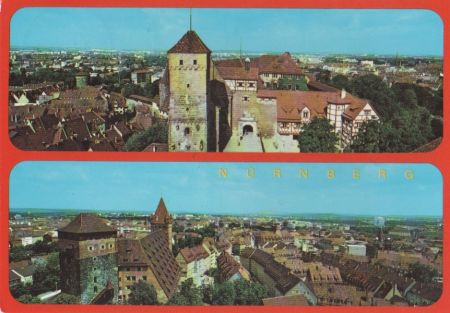 Nürnberg, Mittelfranken - mit 2 Bildern - 1984 Nürnberg, Mittelfranken - mit 2 Bildern - 1984