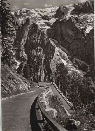 Kehlsteinstraße - Große Kehre - ca. 1965 Kehlsteinstraße - Große Kehre - ca. 1965