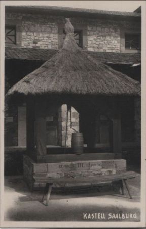 Bad Homburg, Kastell Saalburg - ca. 1955 Bad Homburg, Kastell Saalburg - ca. 1955