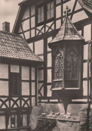 Eisenach - Wartburg, Blick auf Nürnberger Erker - 1971 Eisenach - Wartburg, Blick auf Nürnberger Erker - 1971