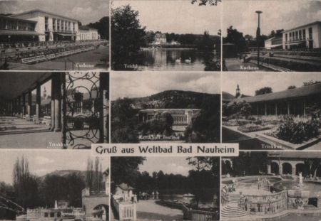 Bad Nauheim - u.a. Sprudelhof - 1963 Bad Nauheim - u.a. Sprudelhof - 1963