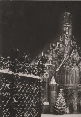 Nürnberg - Weihnachtskarte - ca. 1960 Nürnberg - Weihnachtskarte - ca. 1960