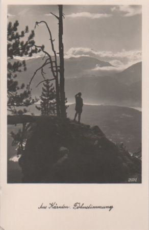 Österreich - Kärnten - Föhnstimmung - ca. 1940 Österreich - Kärnten - Föhnstimmung - ca. 1940