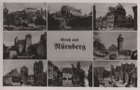 Nürnberg - u.a. Ölberg-Partie - 1956 Nürnberg - u.a. Ölberg-Partie - 1956