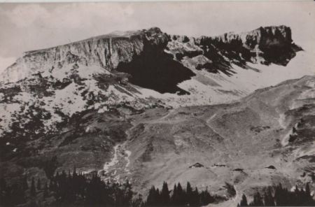Österreich - Kleinwalsertal - Ifenhütte - 1956 Österreich - Kleinwalsertal - Ifenhütte - 1956