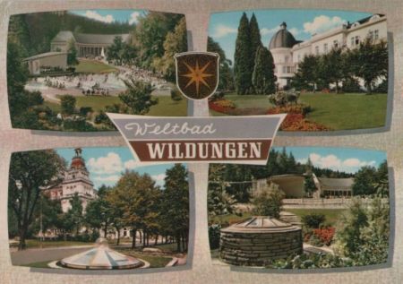 Bad Wildungen - mit 4 Bildern - 1968 Bad Wildungen - mit 4 Bildern - 1968