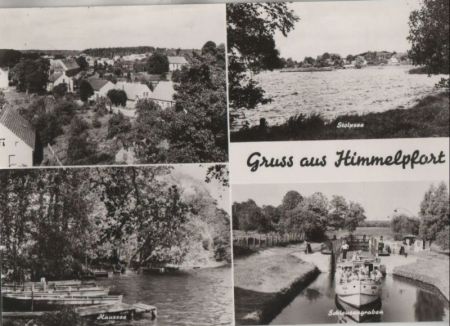 Fürstenberg-Himmelpfort - mit 4 Bildern - 1973 Fürstenberg-Himmelpfort - mit 4 Bildern - 1973