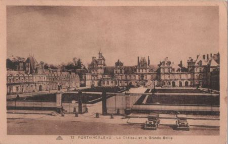 Frankreich - Fontainebleau - Le Chateau - 1944 Frankreich - Fontainebleau - Le Chateau - 1944
