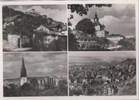 Radebeul - Friedensburg, Spitzhaus - 1977 Radebeul - Friedensburg, Spitzhaus - 1977