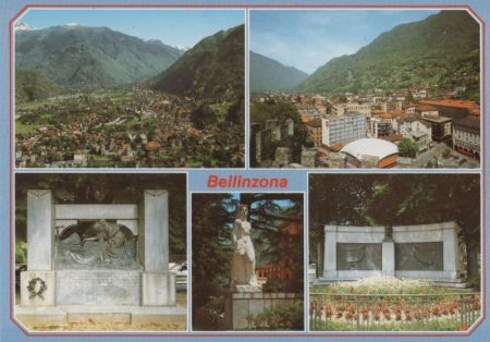Schweiz - Bellinzona - mit 5 Bildern - ca. 1980 Schweiz - Bellinzona - mit 5 Bildern - ca. 1980