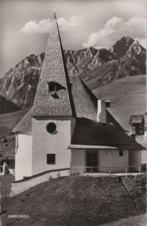 Österreich - Hirschegg - Evangelische Kirche - 1960 Österreich - Hirschegg - Evangelische Kirche - 1960