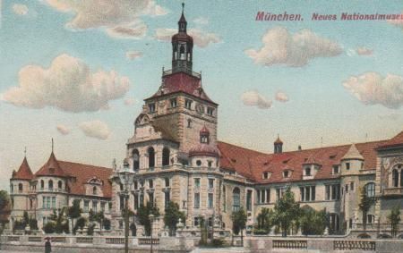 München - Neues Nationalmuseum - ca. 1910 München - Neues Nationalmuseum - ca. 1910