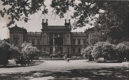 Schweden - Lund - Universitetet - ca. 1955 Schweden - Lund - Universitetet - ca. 1955
