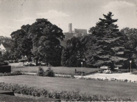 Königstein - Blick zur Burg - 1960 Königstein - Blick zur Burg - 1960