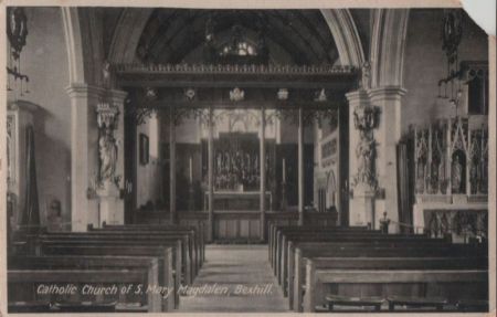 Bexhill-on-Sea - Catholic Church of S. Mary Magdalen - ca. 1950 Bexhill-on-Sea - Catholic Church of S. Mary Magdalen - ca. 1950