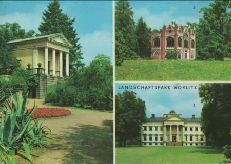 Wörlitz - Landschaftspark, u.a. Gotisches Haus - 1973 Wörlitz - Landschaftspark, u.a. Gotisches Haus - 1973