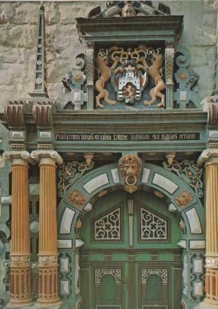 Hann. Münden - Rathaus-Portal - ca. 1980 Hann. Münden - Rathaus-Portal - ca. 1980