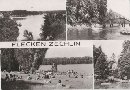 Rheinsberg-Zechlin - 4 Teilbilder - 1984 Rheinsberg-Zechlin - 4 Teilbilder - 1984