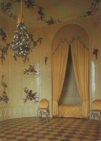 Potsdam, Sanssouci - Schloß, Voltairezimmer - 1985 Potsdam, Sanssouci - Schloß, Voltairezimmer - 1985