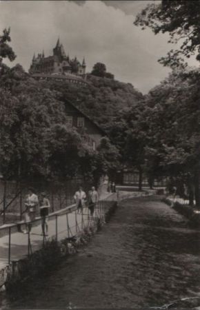 Wernigerode - Blick zum Schloß - 1962 Wernigerode - Blick zum Schloß - 1962