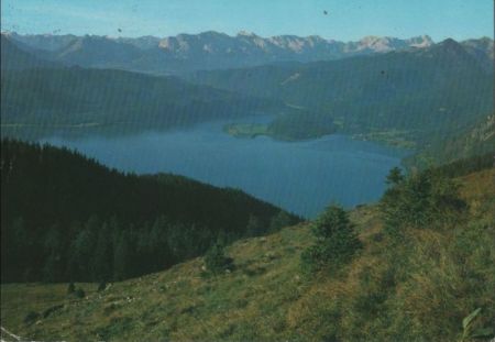 Walchensee - vom Jochberg - 1983 Walchensee - vom Jochberg - 1983