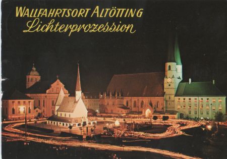 Altötting - Lichterprozession - 1978 Altötting - Lichterprozession - 1978