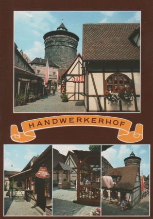 Nürnberg - Handwerkerhof - ca. 1985 Nürnberg - Handwerkerhof - ca. 1985