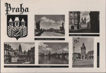 Tschechien - Prag - Praha - u.a. Prasna Brana - 1965 Tschechien - Prag - Praha - u.a. Prasna Brana - 1965