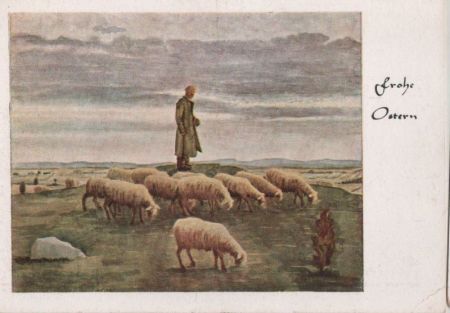 Frohe Ostern - Schäfers Abendandacht - ca. 1970 Frohe Ostern - Schäfers Abendandacht - ca. 1970