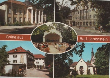 Bad Liebenstein - u.a. Sanatorium Hugo Gefrol - 1987 Bad Liebenstein - u.a. Sanatorium Hugo Gefrol - 1987