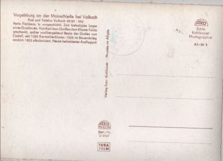 Volkach - Vogelsburg Volkach - Vogelsburg