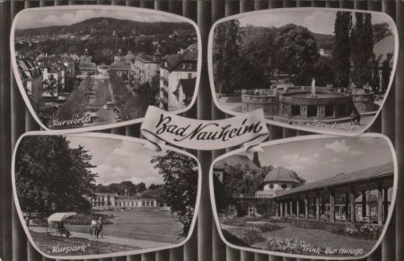 Bad Nauheim - u.a. Kurpark - 1960 Bad Nauheim - u.a. Kurpark - 1960
