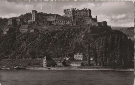 St. Goar - Burg Rheinfels - 1955 St. Goar - Burg Rheinfels - 1955