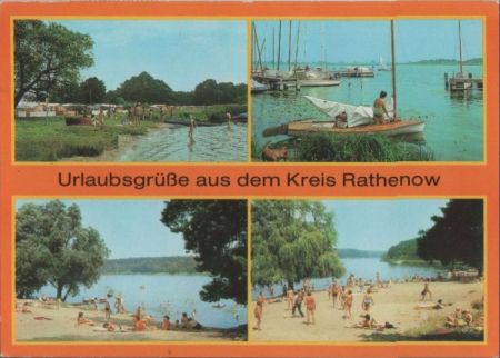 Rathenow - Grüße aus dem Kreis - 1990 Rathenow - Grüße aus dem Kreis - 1990