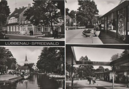 Lübbenau - u.a. Hafen - 1980 Lübbenau - u.a. Hafen - 1980