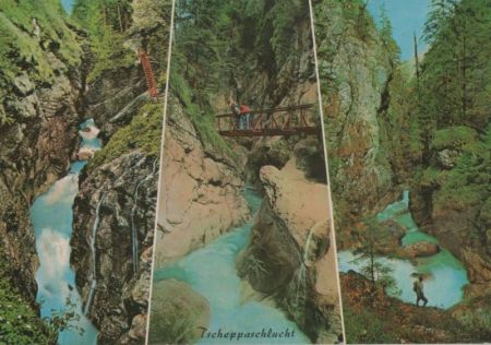 Österreich - Kärnten - Tscheppachschlucht - ca. 1980 Österreich - Kärnten - Tscheppachschlucht - ca. 1980