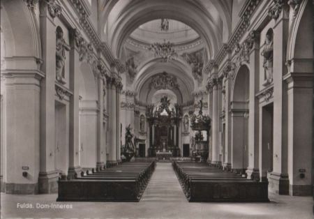 Fulda - Dom, Inneres - 1963 Fulda - Dom, Inneres - 1963