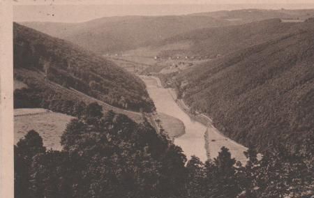 Altena - Lennetal v. Bergfeld b. Mühlenrahmede gesehen - ca. 1935 Altena - Lennetal v. Bergfeld b. Mühlenrahmede gesehen - ca. 1935