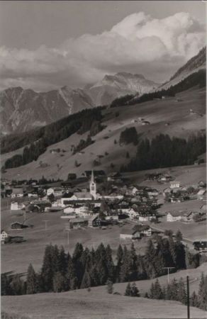 Österreich - Riezlern - mit Nebelhorn - 1957 Österreich - Riezlern - mit Nebelhorn - 1957