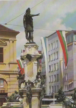 Augsburg - Augustus-Brunnen - ca. 1975 Augsburg - Augustus-Brunnen - ca. 1975